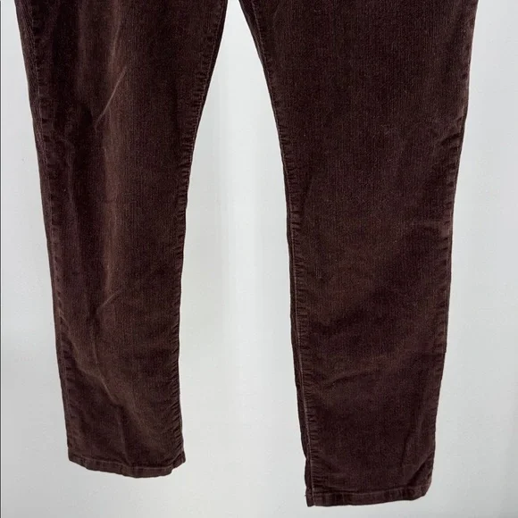 Mutual Weave The Slim Men's Corduroy Pants dark brown casual office 38x30 work - Picture 8 of 11